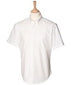 Henbury Short Sleeve Classic Oxford Shirt