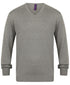 Henbury 12 Gauge V-Neck Jumper