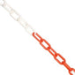 Jsp Red/White Chain 6mm x 25mtr