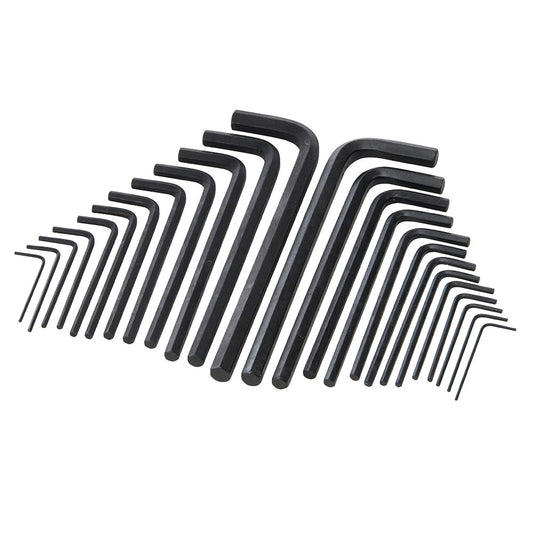 Silverline Hex Key Long Series Metric & Imperial Set Of 25