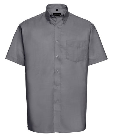 Russell Short Sleeve Easycare Oxford Shirt