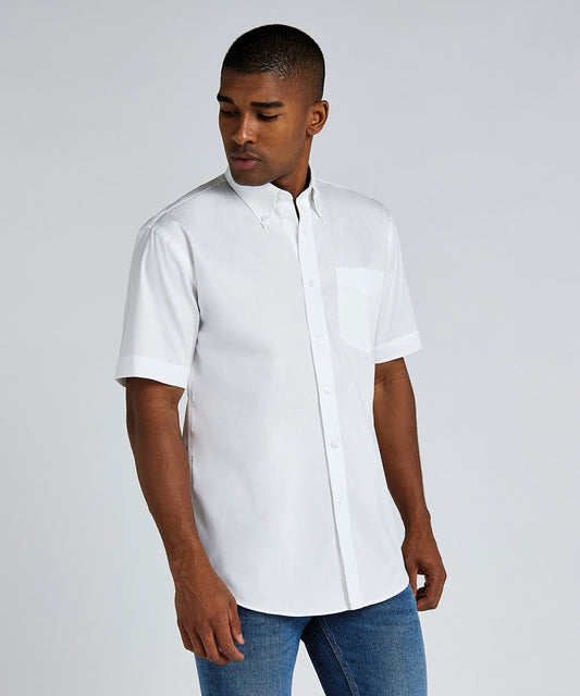 Kustom Kit Corporate Short Sleeve Oxford Shirt