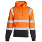 Supertouch Hi-Vis Two-Tone Hooded Sweatshirt