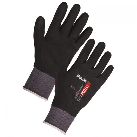 Pawa Breathable Nitrile Foam Fully Coated Glove