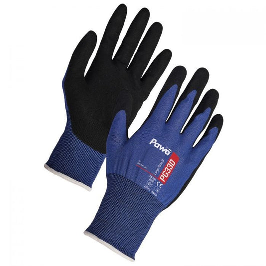Pawa Ultra Thin Cut B Sandy Nitrile Palm Glove