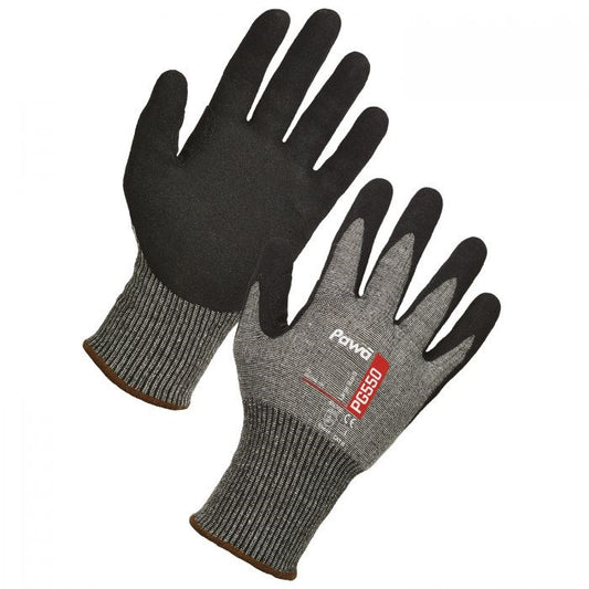 Pawa Cut F Nitrile Palm Coated Glove