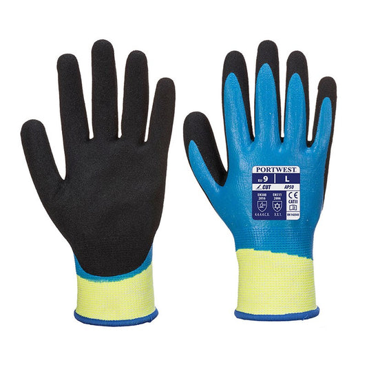 Portwest Aqua Cut D Pro Nitrile Foam Full Coated Glove