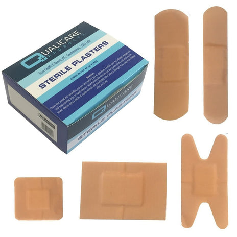 Plasters Washproof Assorted Sizes Box Of 100