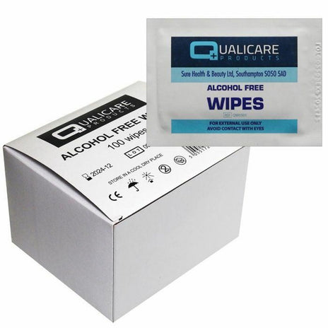Qualicare Alcohol Free Cleansing Wipes Pack Of 100