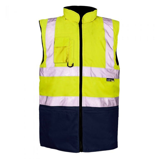 Supertouch Hi-Vis Two-Tone Bodywarmer