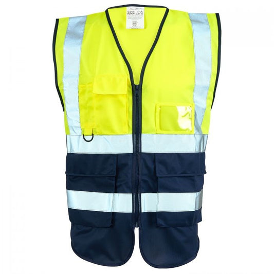 Supertouch Hi-Vis Executive Two-Tone Vest