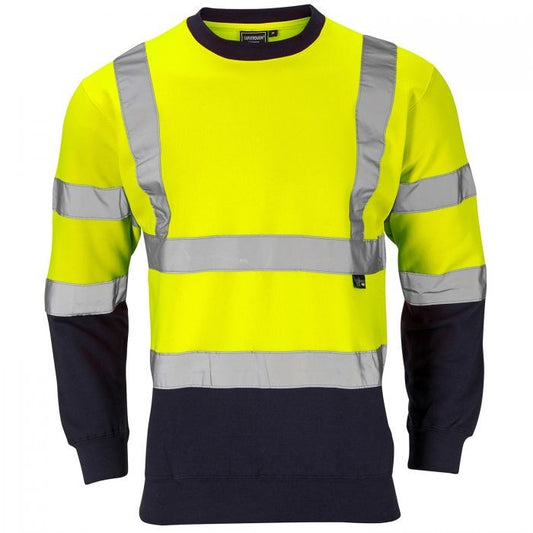 Supertouch Hi-Vis Two-Tone Sweatshirt