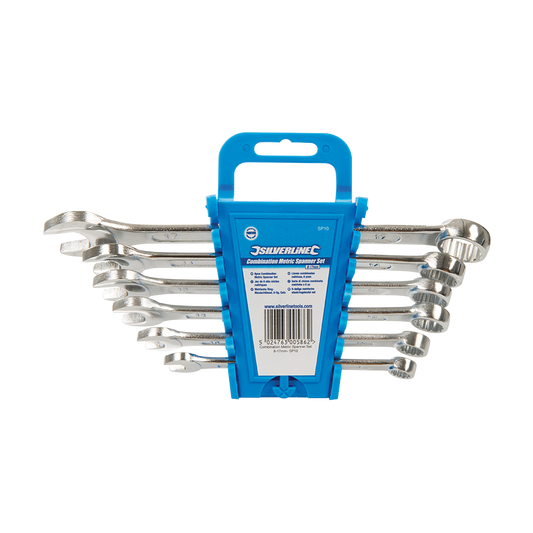 Silverline Combination Spanner Set 6 Piece