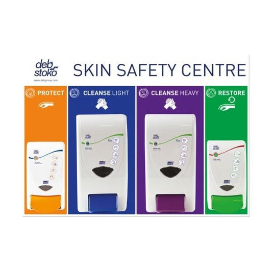 Deb Skin Safety Centre 3-Step (Large: 4 Litre + 4 Litre)