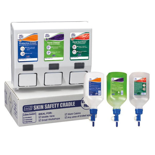 Deb Cradle Skin Safety System With Cartridges