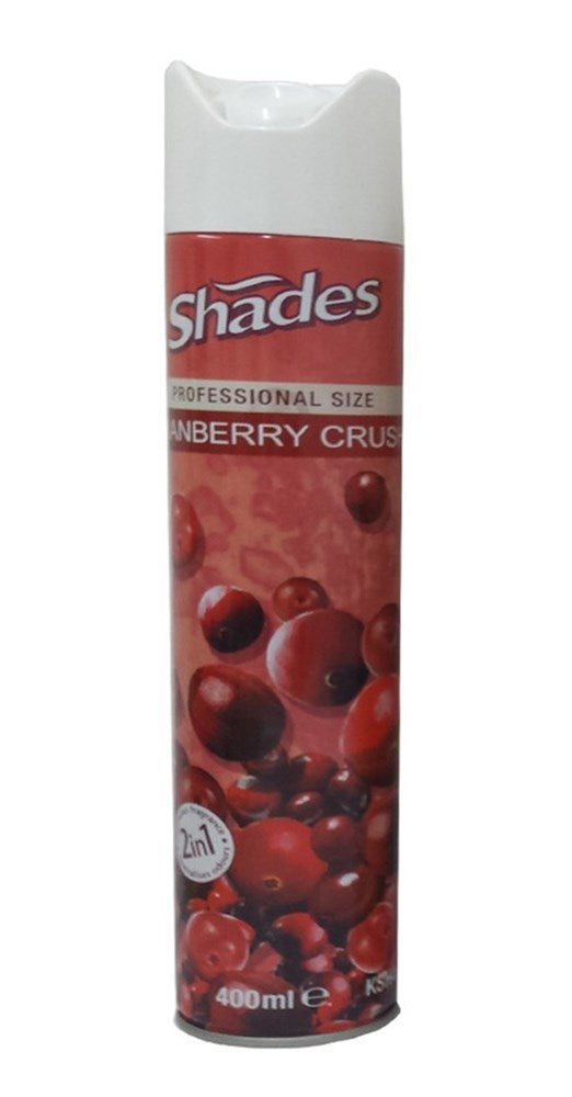 Shades Aerosol Cranberry Crush Air Freshener 400ml